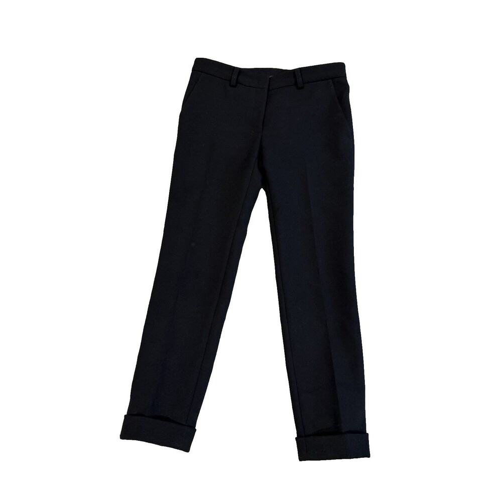 DKNY Dress Pants Womens 30" Black Pockets Work Career Business Academia Minimal